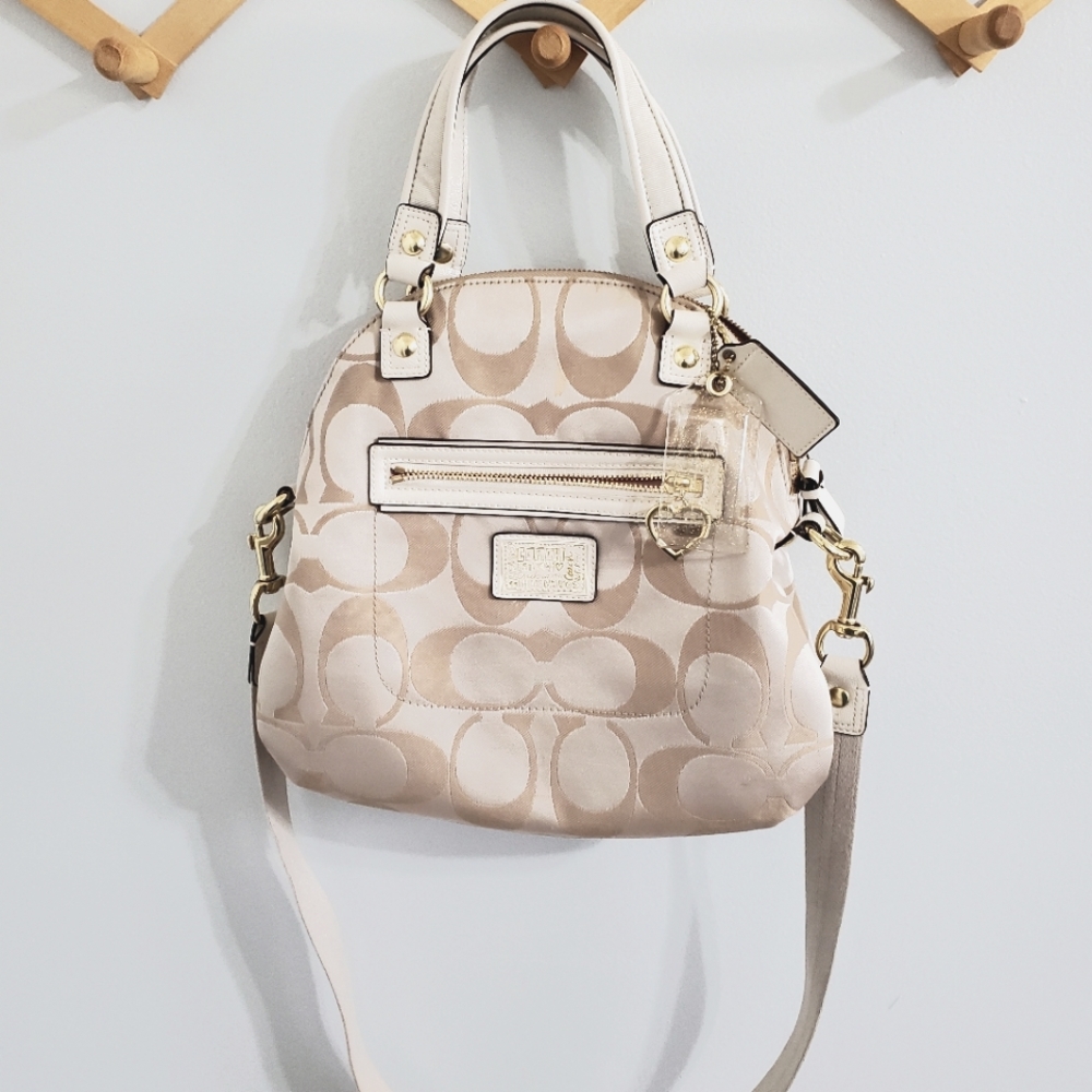 COACH 2way shoulder hand bag